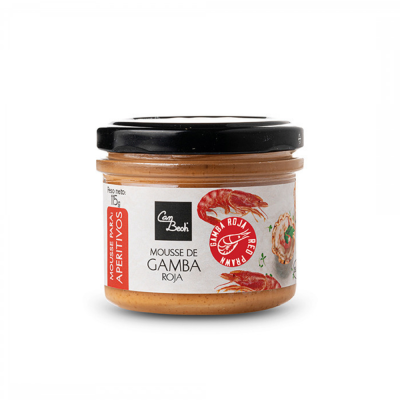 Mousse de gamba roja 115gr...