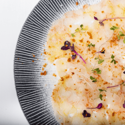 Carpaccio de gamba